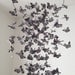 Monarch Butterfly Chandelier  Mobile - Black Grey Night