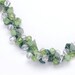 Green Necklace - Stone Chips, Glass Beads & more
