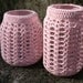 Crocheted Jar Cover - Pattern