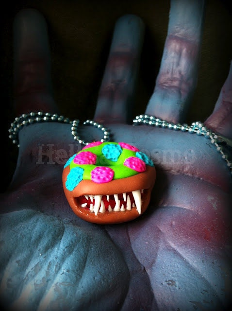 Monster Doughnut aaahhhhhhhhhhhhhrrrrggggg omnomnom