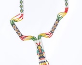 1950s Vintage Native American Tourist Trade Beaded Necklace, Arizona