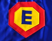 Superhero Cape Letter E