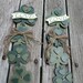 CELTIC WEDDING SHAMROCKS LarGe DECoRATIONS for Pew Markers, Bride and Groom Chairs, Flower Girl or Ring Bearer Signs