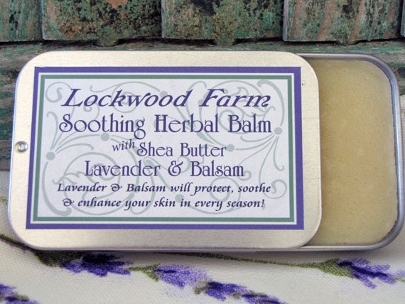 Soothing Lavender & Balsam Herbal Balm with Shea Butter