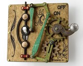 Single levered Light Switch Plate