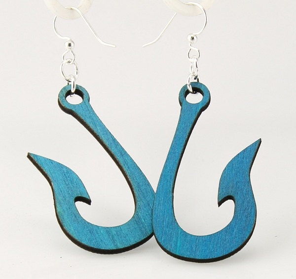 Fishing Hook Earrings - Very Catching I Must Say