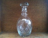 Vintage English Glass Decanter