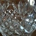 Vintage English 6 Lead Crystal Drinking Glasses