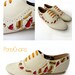 Hand Painted Junk Food Brogues - Sz UK 7, US 9, Eur 40