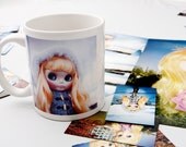 Sunset love - A Blythe mug