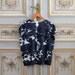 Reserved for Jasmine - Silk Tee Inkblot Black & White