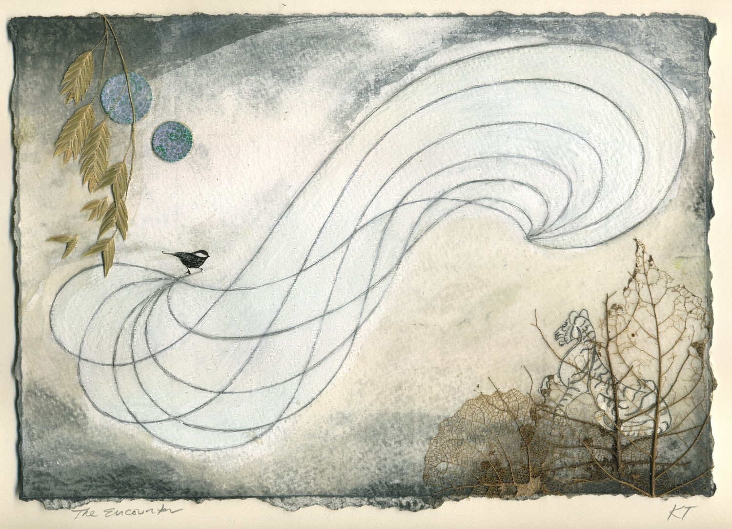 The Encounter, limited edition, 14 x 20 inches on archival paper