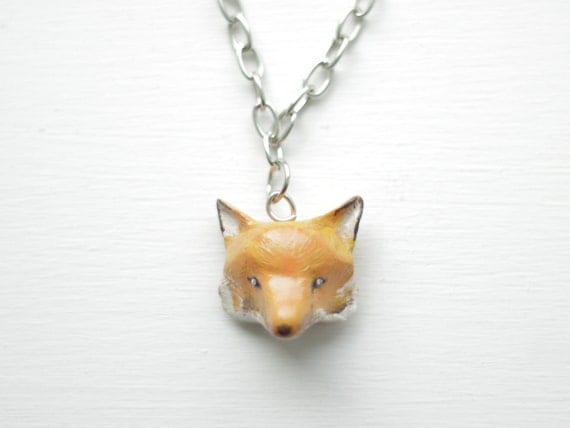 Fox Pendant Necklace