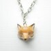 Fox Pendant Necklace