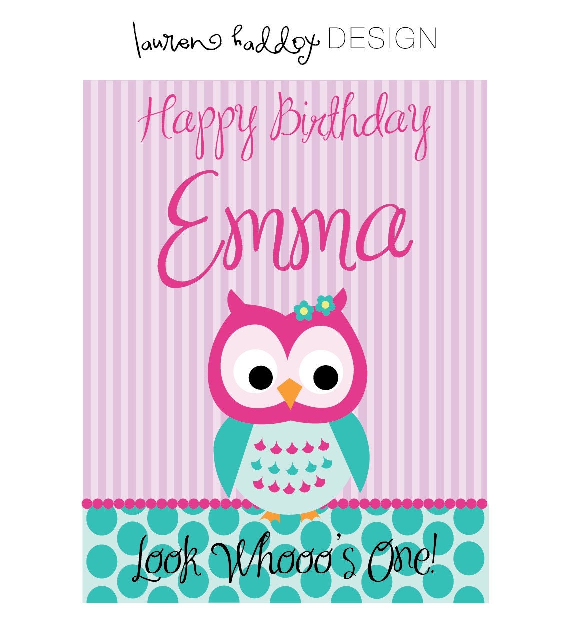DIY Owl Party Package Il_570xn