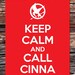 Keep Calm and Call Cinna (Hunger Games) - Typography Printable/Digital Art Print