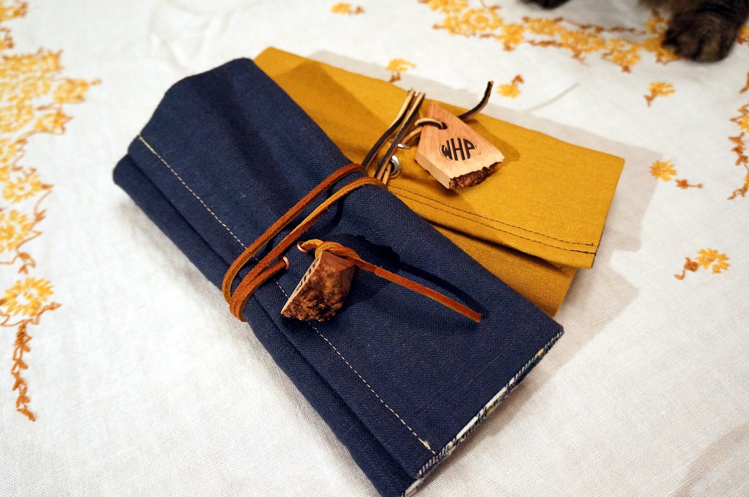 Wood House Pipes Linen Pipe Bag / Case