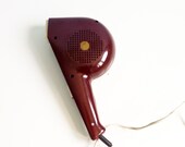 Vintage 70s hairdryer design