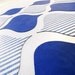 Interactive wallpaper - large magnetic wall art set - blue, white motif