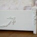 ON SALE Shabby wooden Pet Bed Handcrafted Chic For Small Dog Or Cat