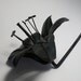 6th Wedding Anniversary Gift Forged Iron TIGER LILY Handmade Metal Steel Flower