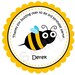 Little Cute Bumble Bee Personalized Stickers, Birthday Stickers, Gift Tags, Bee, Birthday, Baby Shower, Thank You