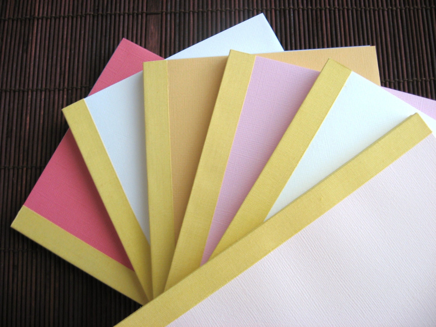 Handmade JOURNAL - MUSTARD Yellow