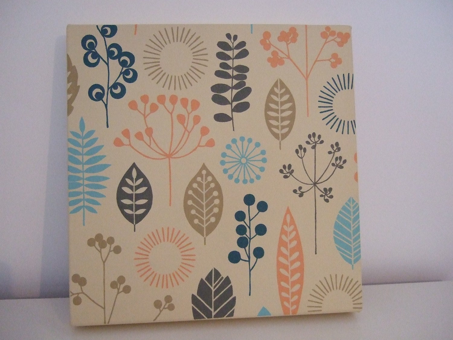 Mini Seedheads, original hand-painted canvas