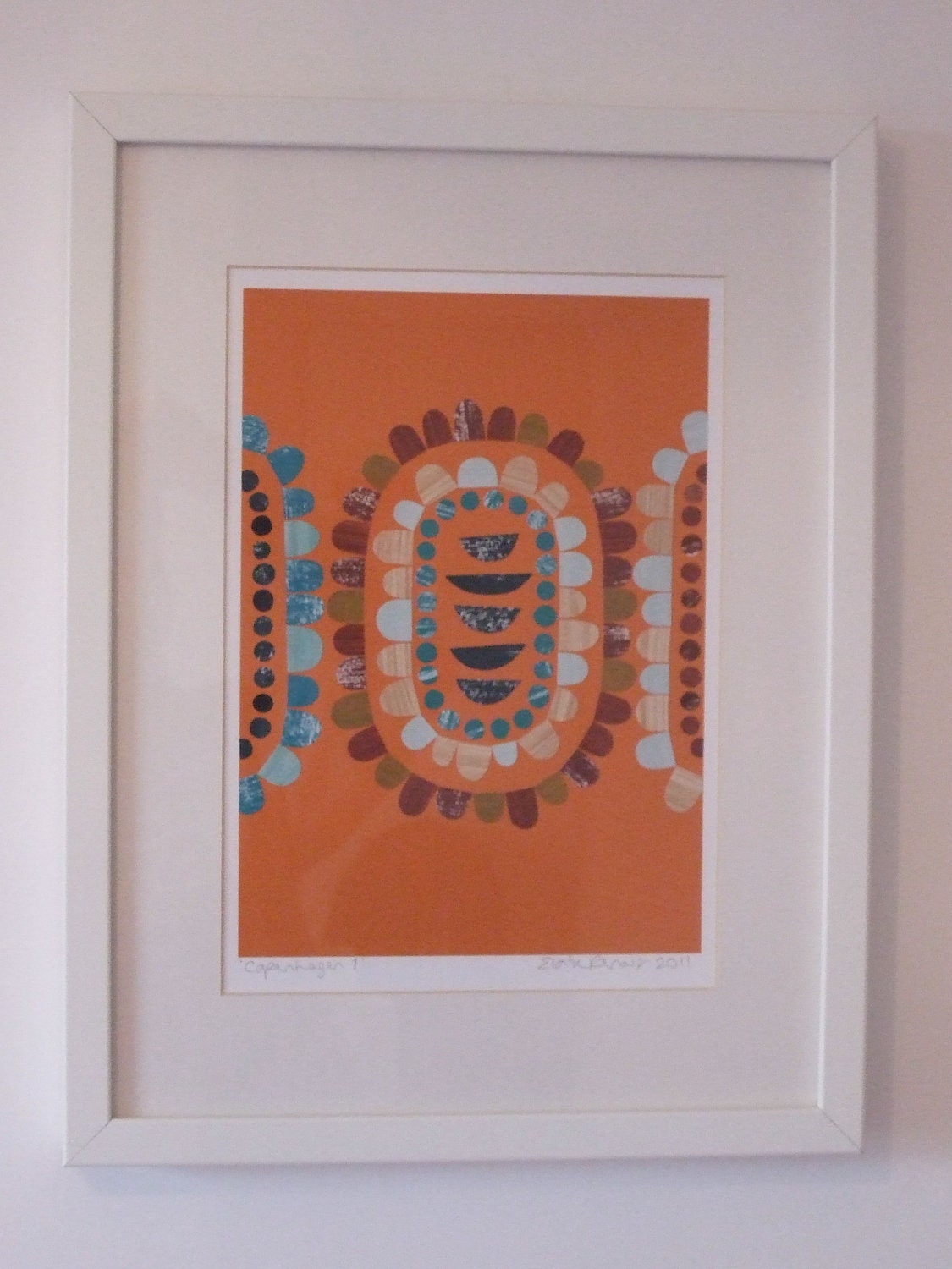 Copenhagen 1, ORIGINAL paper collage