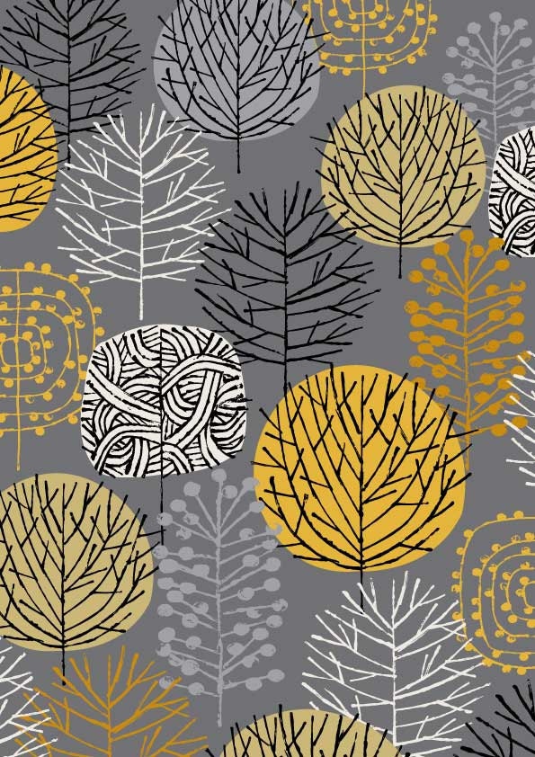 Grey Woodland, limited edition giclee print