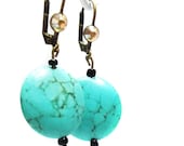 Turquoise Dangle Earrings