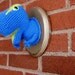 Marvin the T-Rex -- Blue and Lime