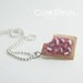 Poptart Necklace - Super Cute :) As seen in Make Jewellery and Making Jewellery Magazines