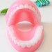 Teeth Soap - Dentist Soap - minty fresh chompers - novelty soap - Cherry Mint scented