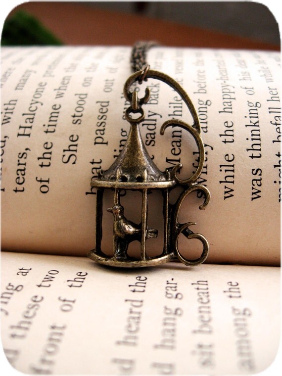 The Dorothea Intricate Birdcage Necklace