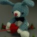 CUSTOM Tuggin' At My Heartstrings - Valentine's Day "Antigurumi" amigurumi figure