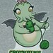 Crothulhu T-Shirt - Ladies size SMALL (Ready to ship)