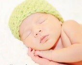Newborn Baby Photo Prop Chunky Beanie- customize colors for boy or girl- Newborn, 3-6 month, 6-12 month sizes