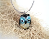 Tiny Owl Necklace