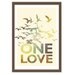 Bob Marley - One Love in RETRO colors - 13x19 print