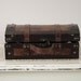 Rustic Wedding Card Box - Vintage style trunk - travel and rustic style