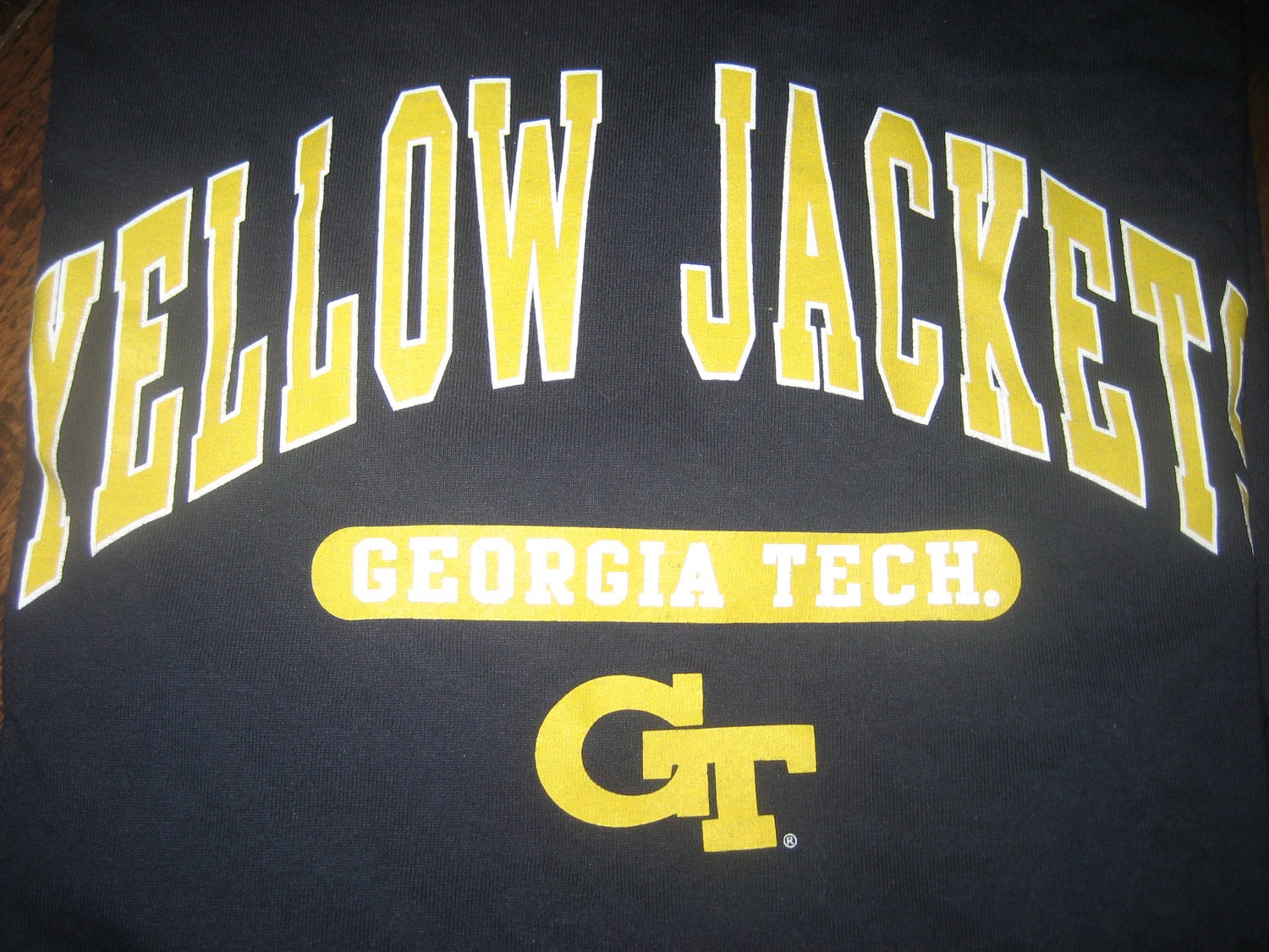 Create your own GA Georgia Tech Game Day Dress Upcycled