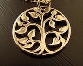 BEAUTIFUL Tree of Life Pendant in Italian Bronze