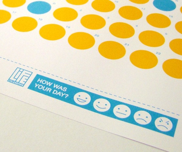 Life Calendar: How was your day