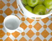 Moroccan Stencil for Walls and Furniture-Small Star Diamonds Stencil Perfect for DIY Decorativg