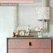 Furniture &Wall Stencil Small Ribbon Damask Stencil Featured in Martha Stewart Living
