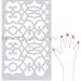 Wall & Furniture Stencil Small Chez Sheik Moroccan Stencil for DIY Decorating and Wall Decor