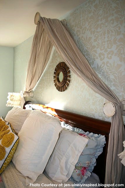 Large Wall Stencil Fabric Damask Allover Stencil for Easy DIY Wallpaper Decor