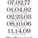 Printable - Personalized Digital Wall Art - Family Wall Art - Special Dates - What a difference a day makes