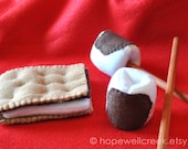 Felt S'mores For Kids